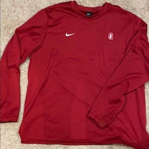 Men’s Stanford Nike pullover red XXL long sleeves